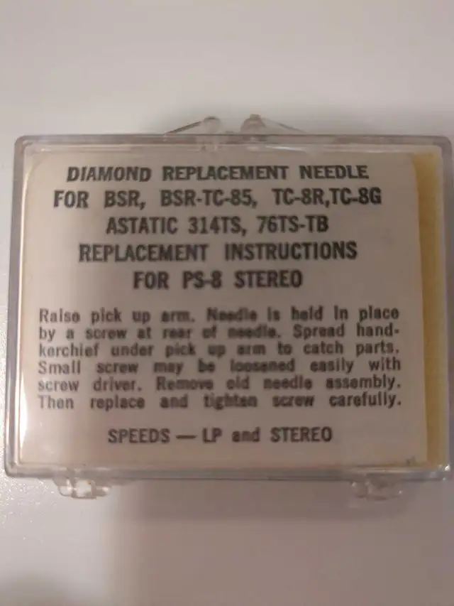 Transcriber Astatic TS Series Stereo Diamond Needle511719647394539522