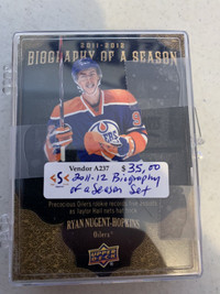 2011-12 Biography Season Hockey Cards UD  Set 1-30 Booth 263 