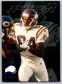 1998 Collector's Edge #196 Randy Moss Rookie Football Card