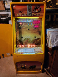 Plinko style full size arcade machine 