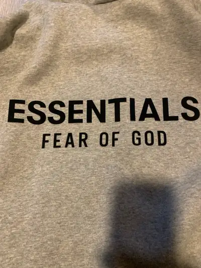 Dark oat Fear of God Essentials Hoodie, View more