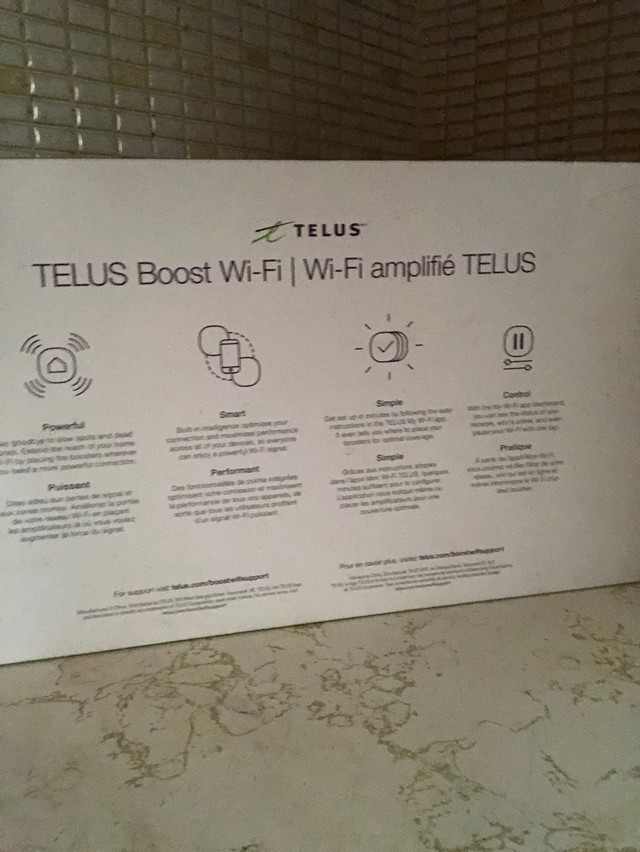 Telus wifi booster pack in Networking in Edmonton - Image 2