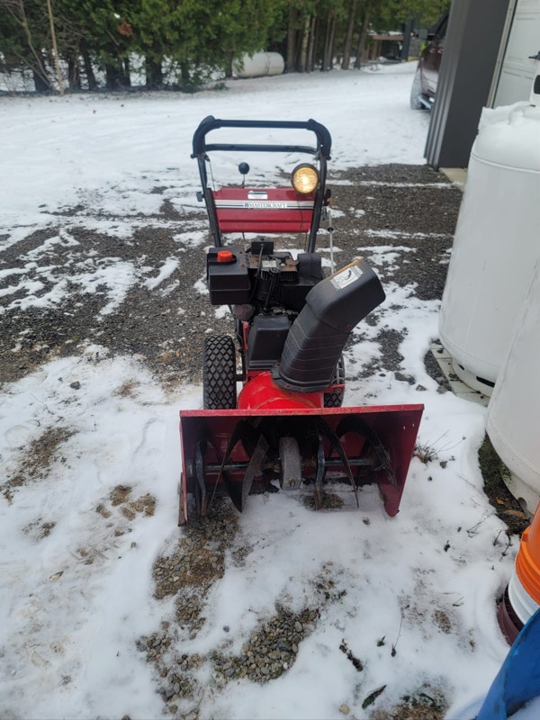 Mastercraft snowblower 8hp/ 26” Snowblowers Barrie Kijiji