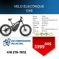 Vélo électrique OXE, EMMO