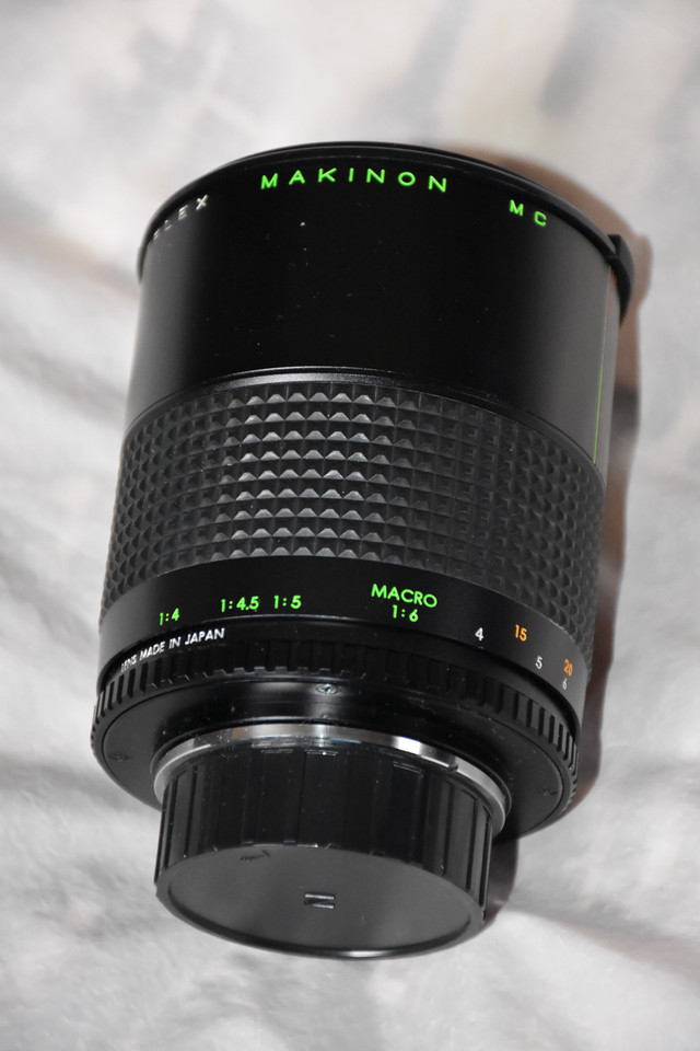 Vintage Makinon 500mm MC Reflex Zoom Macro Lens Nikon F-Mount in Cameras & Camcorders in Chatham-Kent - Image 2