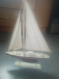 Tall ship model sailboat