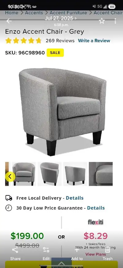 .love seat and chair , View more