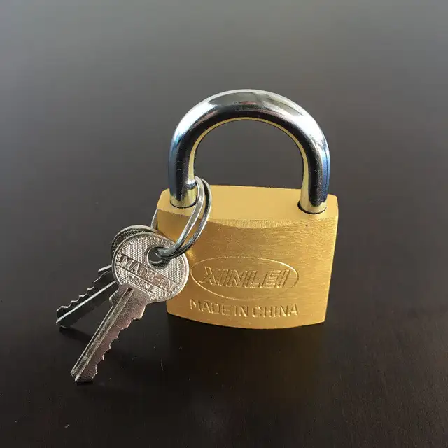 Lock Hardened Padlock, Brass in Outdoor Tools & Storage in City of Toronto - Image 2