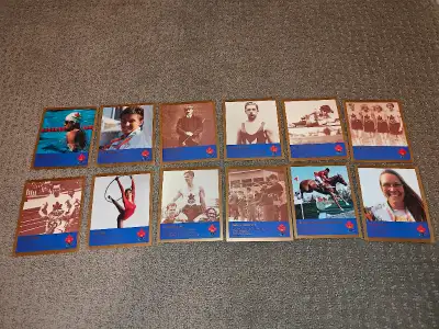 Chrysler Celebrating Olympics Olympians Team Canada - 12 Cards, View more