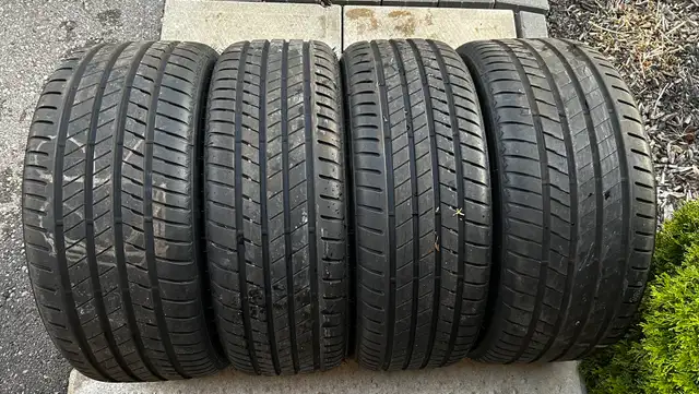 5x112 20” OEM BMW rims 699M Bridgestone summer RFT in Tires & Rims in London - Image 10