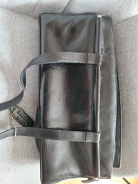 Tuscan's collection black leather purse