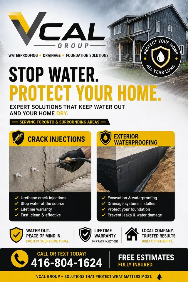 basement Leak Repairs