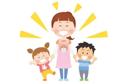 Cheerful Babysitter , View more