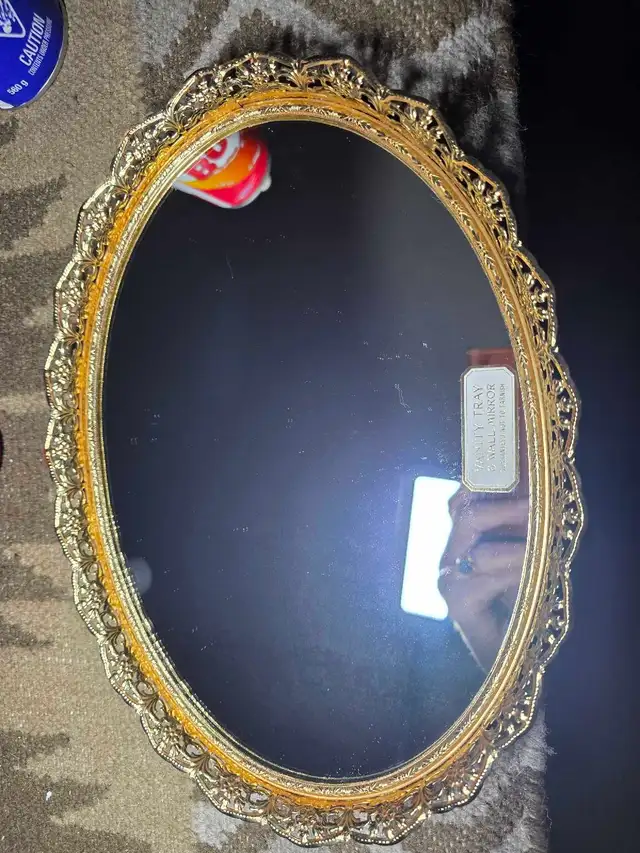 9x12 New gold vanity mirror tray. in Home Décor & Accents in Calgary - Image 5