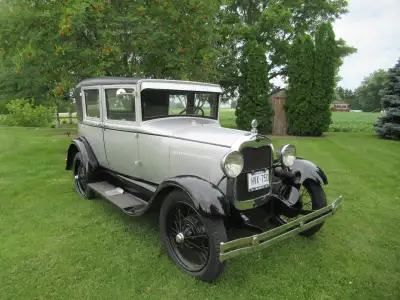 I HAVE A VERY NICE TURN KEY 1928 MODEL A RUNS AND DRIVES GREAT,A MUST SEE, ONE OF THE CLASSICS . $18...