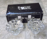 Forever Crystal Glass Candle Votive Holders