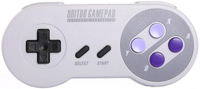8Bitdo Sn30 2.4G Wireless Gamepad Original SNES mini in Older Generation in Moose Jaw