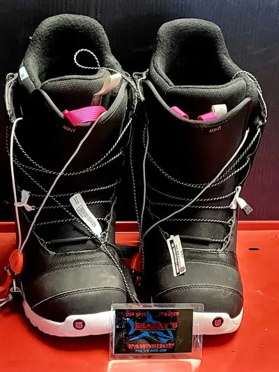 Sz 10 Ladies Burton Mint Snowboard Boots (29628366), View more