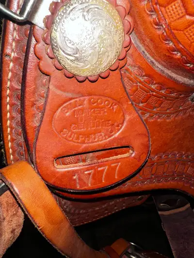 Billy Cook Saddle  Model 1777, View more