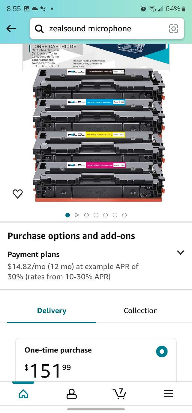 Without Chip LCL Compatible for HP 206A 206X W2110A W2110X W2111 in Printers, Scanners & Fax in Mississauga / Peel Region