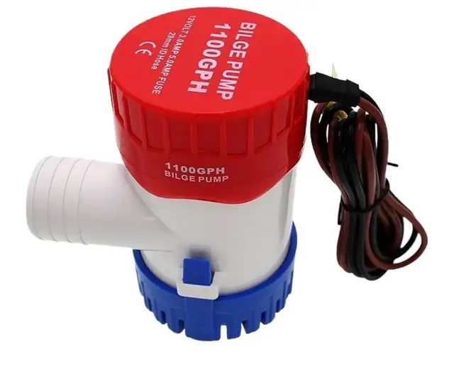  Pump 12v 1100gph rule water used in boat seaplane motor ho