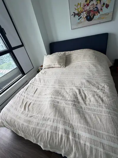 Fabric bed frame, View more