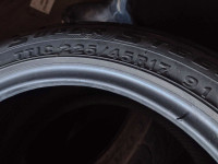 2 pneus d'été 225/45r17 fédéral en très bon état 