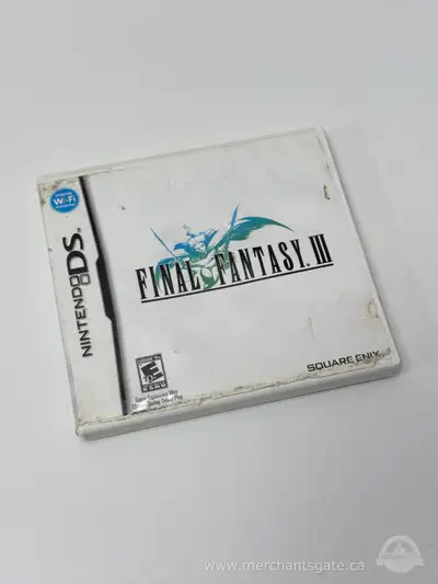 Nintendo DS Final Fantasy III Video Game Cartridge with Case, View more