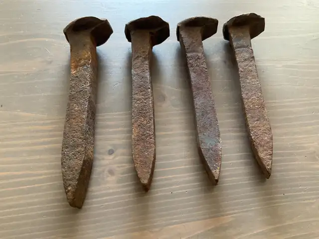 Antique Blacksmith Spikes in Arts & Collectibles in Edmonton - Image 4
