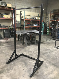 Custom made brand new squat rack for sale!