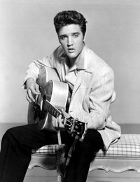 Elvis Presley used records