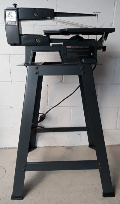 Scroll Saw w/ Stand -16" Craftsman (0 to 45 degree tilt), View more