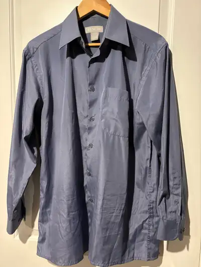 men’s dress shirt medium size $5, View more