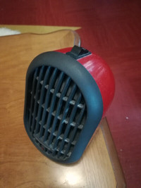 Honeywell HCE100RCD1 HeatBud Personal Ceramic Heater, Red