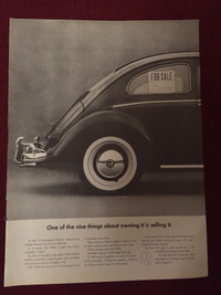 1966 Volkswagen Bug Original Ad