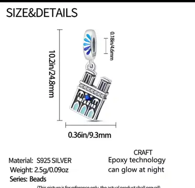 S925 new charm, View more