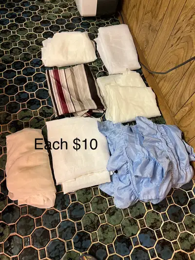 Bed sheets and table cover and Curtain, View more