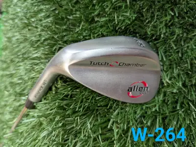 W-264. Left Handed, Alien Golf Tutch Chamber Gap Wedge 52 Degree Loft, Alien True Temper Stiff Flex...