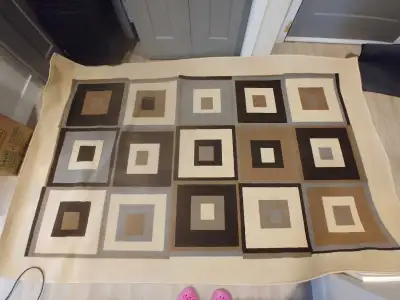 Area rug for $20, View more
