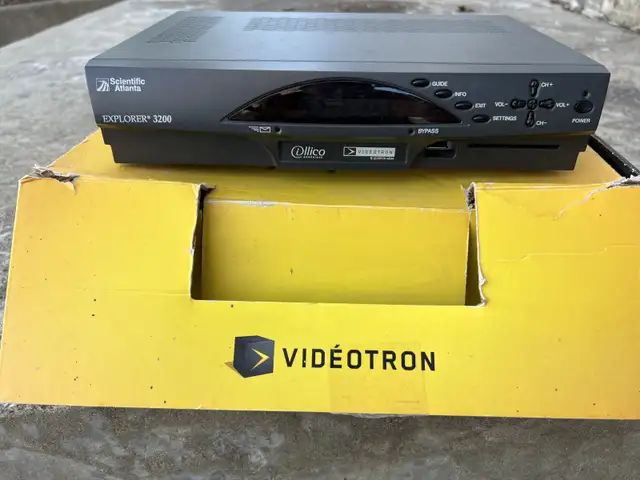 Vidéotron 4K Digital Decoder in Perfect Condition64739293521539123
