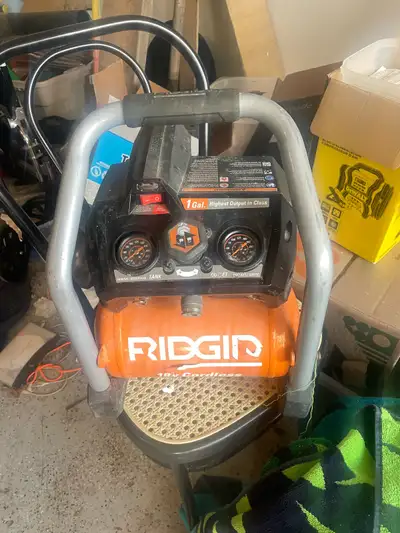Ridgid Air Compressor, View more