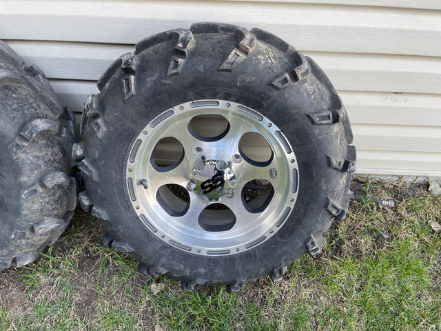 ITP SS 14” wheels w/ Mud Lite tires in ATVs in Calgary - Image 2