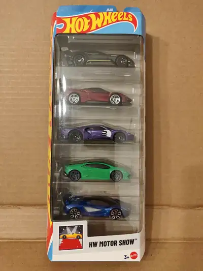 Hot Wheels Motor Show 1:64 diecast car Ferrari Lamborghini Lotus, View more