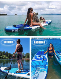 Highpi Inflatable Stand Up Paddle Boards, 10'6''/11' Ultra-Light