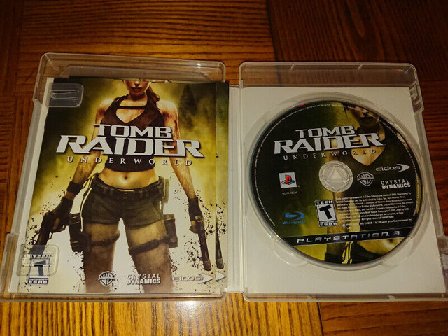 TOMB RAIDER UNDERWORLD for PlayStation 3, COMPLETE dans Autre  à Guelph - Image 2