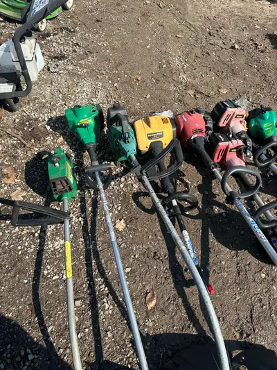 Unwanted old gas powered equipment - service available also, View more
