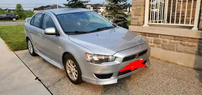 I am selling my 2012 Mitsubishi Lancer. The car has been well cared for, runs and drives great. On t...
