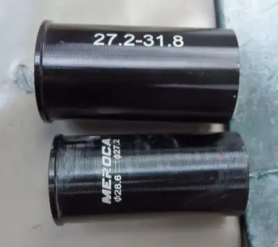Sleeve Seat Post Tube Adapter Dia: 27.2 mm / 28.6 mm for bike, View more