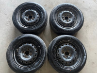 195/60R15 New allseason tires on Hyundai Elantra 4X114.3 rims 