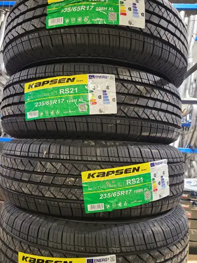 235-65R17 4 Brand new summer tires/ 4 Pneus été neufs 580 No email, call 450-662-1980 demande/ask fo...